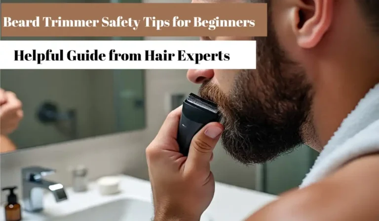 Beard Trimmer Safety Tips