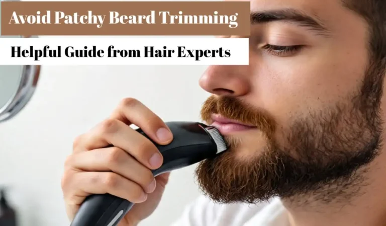 How to Avoid Patchy Beard Trimming