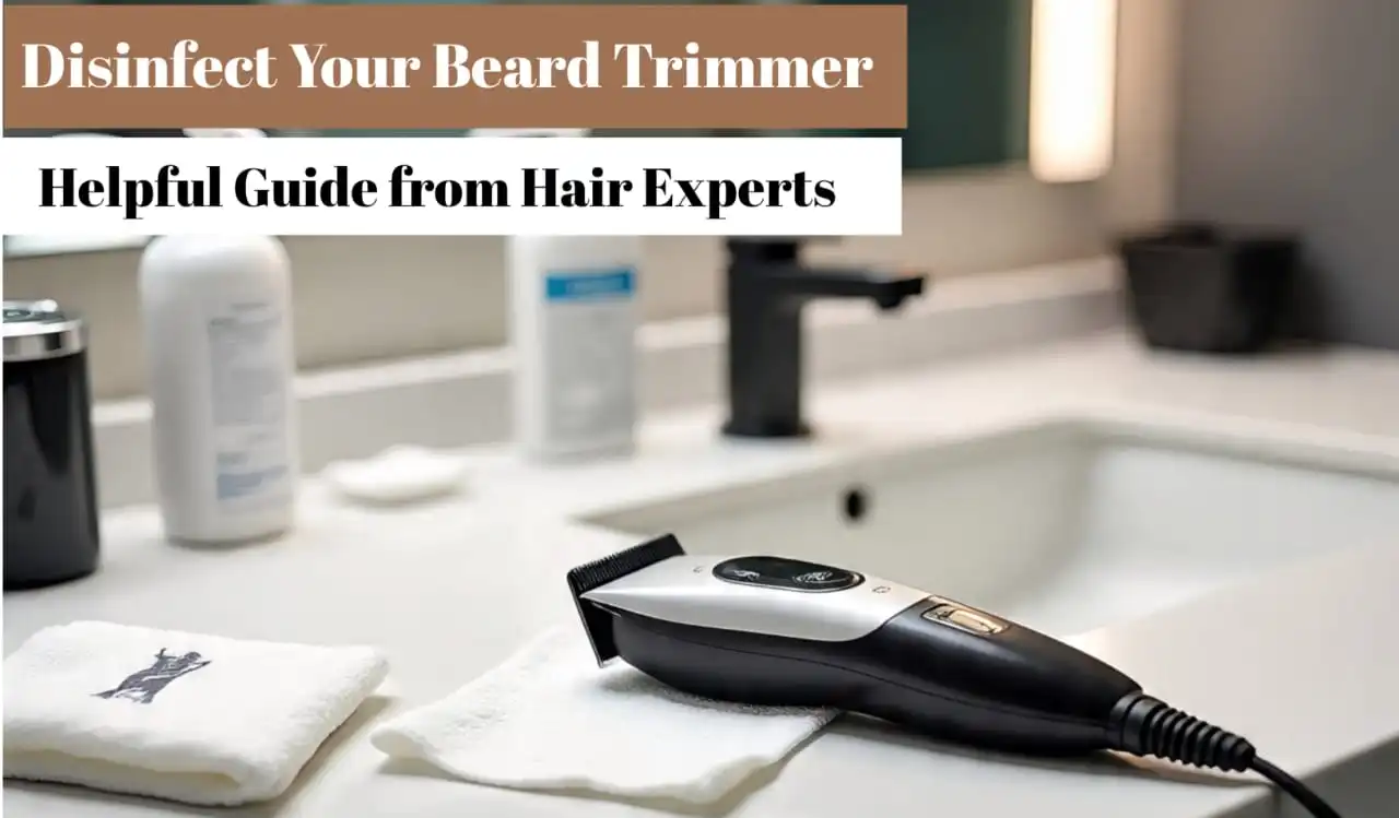 How to Properly Disinfect Beard Trimmer