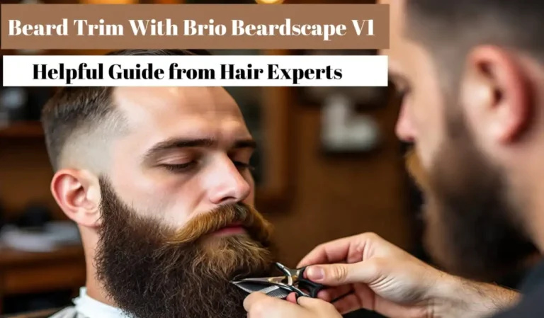 Beard Trim With Brio Beardscape V1